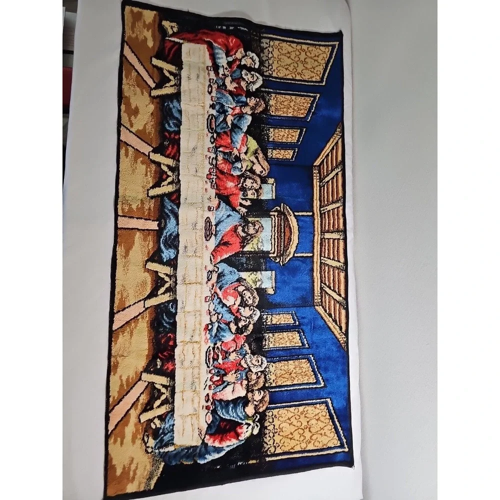 Italian Last Super Wall Tapestry / Rug 19.5 X‎ 38.5